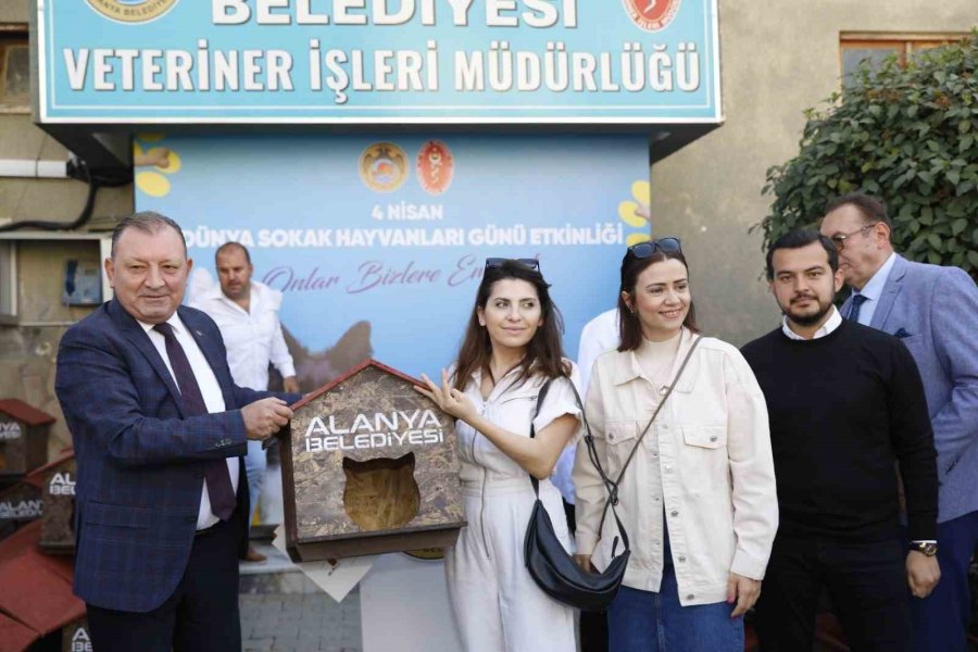 Alanya Belediyesi’nden Sokak Hayvanları İçin Anlamlı Etkinlik