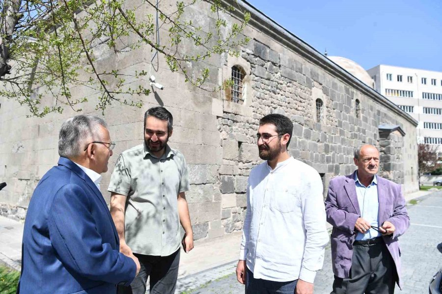 Başkan Büyükkılıç; Tarihi Gülük Camii’nde İncelemelerde Bulundu
