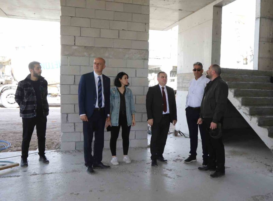 Erciyes Üniversitesi’nde Yapımı Devam Eden Projeler Birer Birer Hayata Geçiriliyor