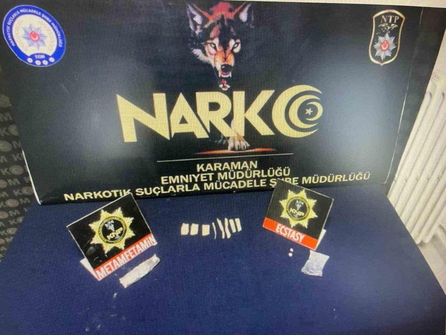 Karaman’da Uyuşturucu Operasyonu: 1 Tutuklama