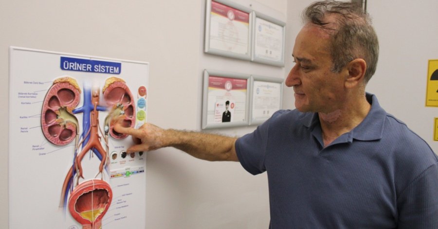 27 Yıllık Böbrek Taşı Ağrısından Ses Dalgasıyla Kurtuldu