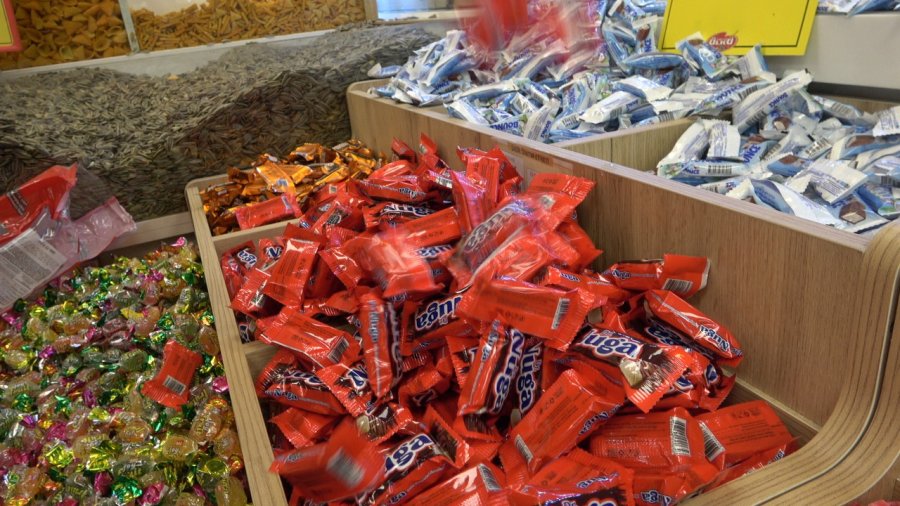 Aksaray’da Bayram Şekerinin Tatlı Telaşı Tezgahlarda