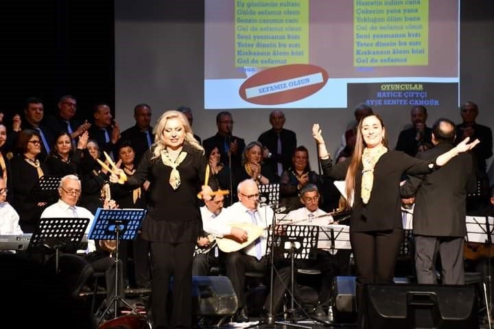Eskişehir’de Kurtuluş Türk Halk Müziği Korosu Konseri