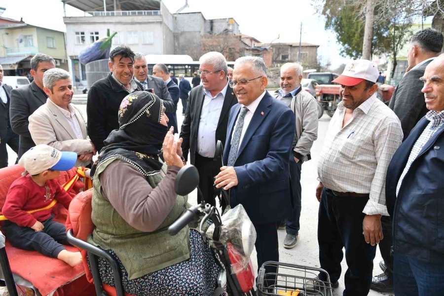 Başkan Büyükkılıç’tan Yemliha Sakinleri İle Keyifli Buluşma