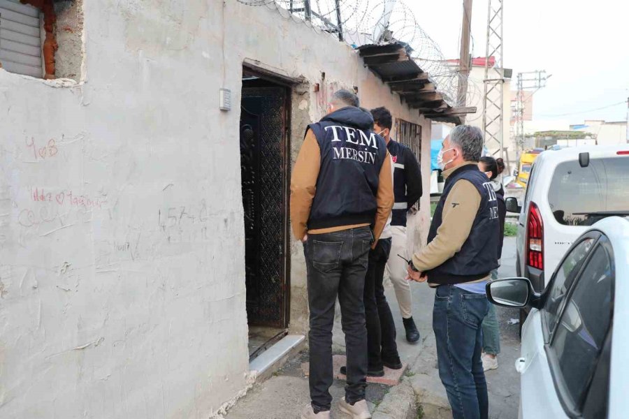 Mersin’de Aranan 87 Şüpheli Yakalandı