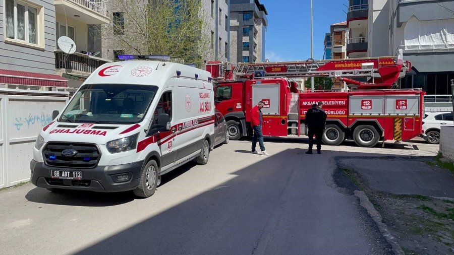 Evde Uyuyakalan Kadın Tüm Ekipleri Seferber Etti