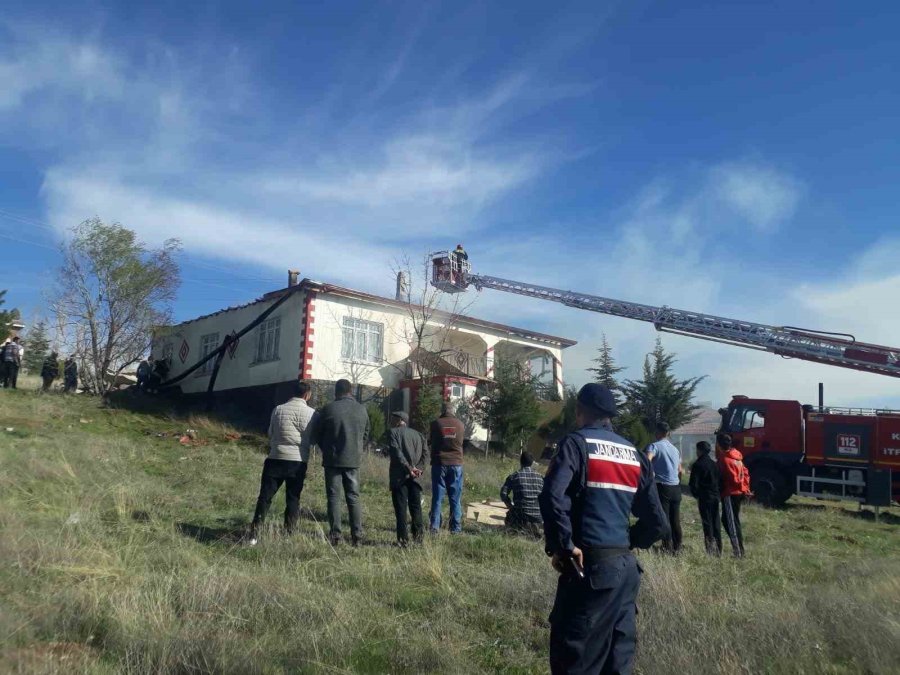 Konya’da Ev Yangını