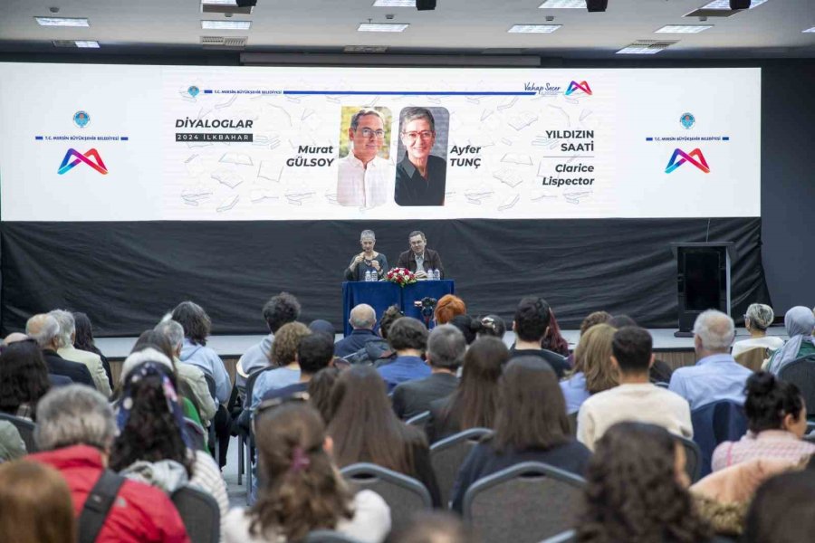 Usta Yazarlar ’diyaloglar’ Serisini Bu Kez Mersin’de Gerçekleştirdi