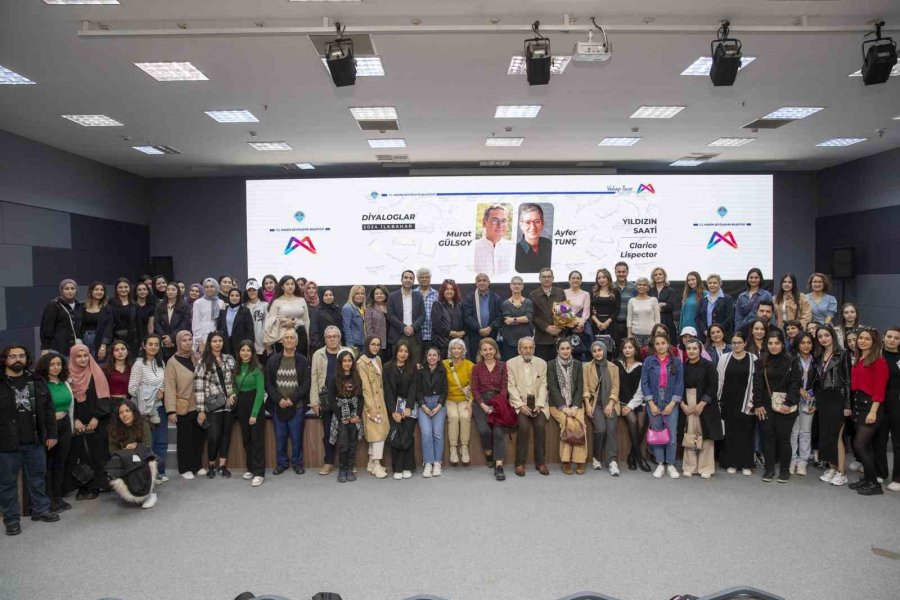 Usta Yazarlar ’diyaloglar’ Serisini Bu Kez Mersin’de Gerçekleştirdi