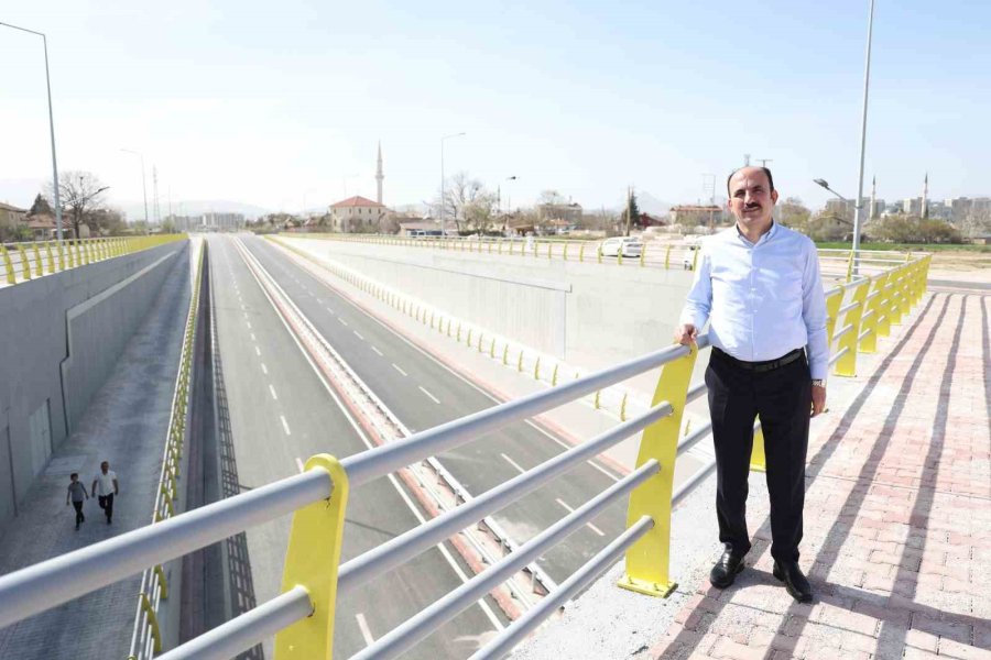 Başkan Altay: “konya’da Trafiği Rahatlatmak İçin Çalışıyoruz”