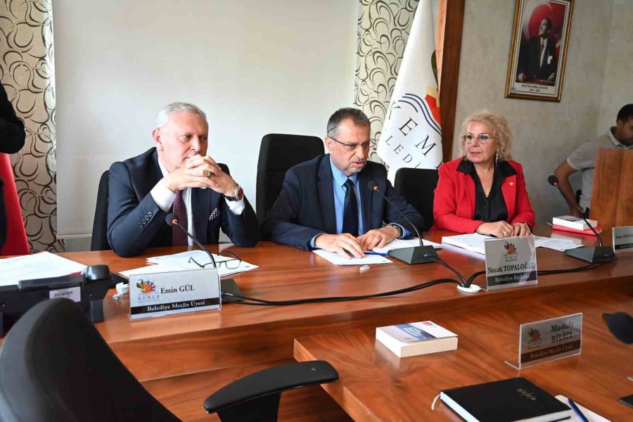 Topaloğlu: "kemer’i 5 Yıl Beraber Yöneteceğiz"