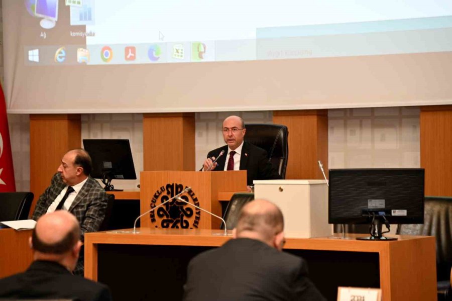 Selçuklu Belediyesi’nin Yeni Dönem İlk Meclis Toplantısı Gerçekleşti