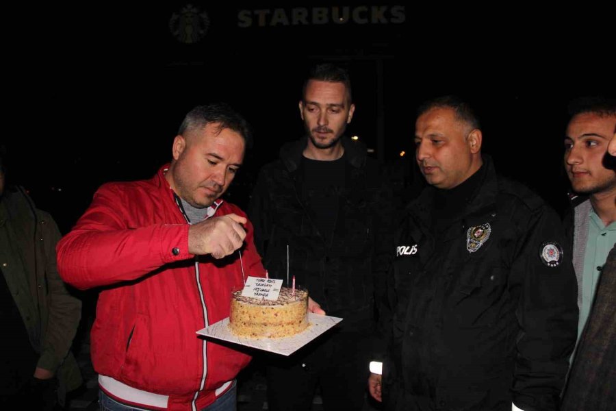 Kayseri’de Vatandaştan Polise Jest