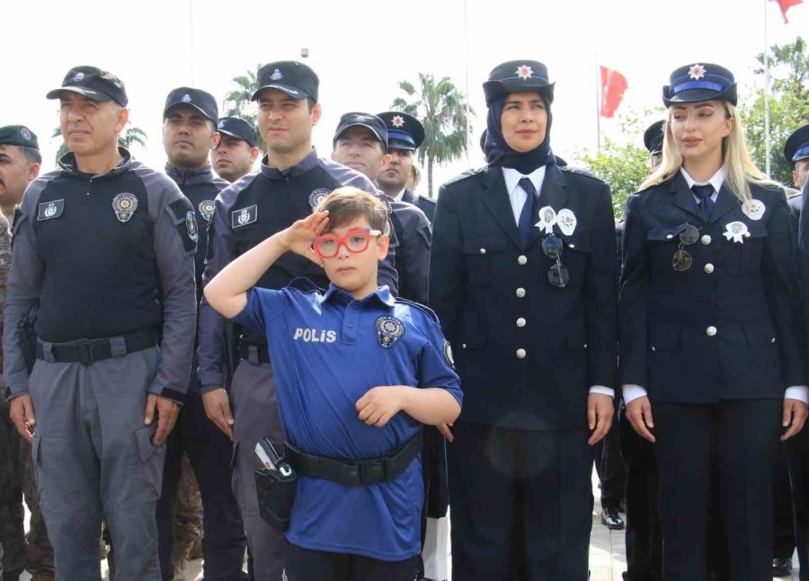 Türk Polis Teşkilatının Kuruluşunun 179. Yıl Dönümü Mersin’de Kutlandı