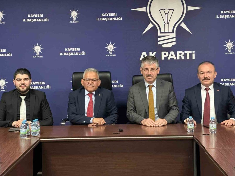 Başkan Büyükkılıç, Cumhurbaşkanı Erdoğan İle Bayramlaştı