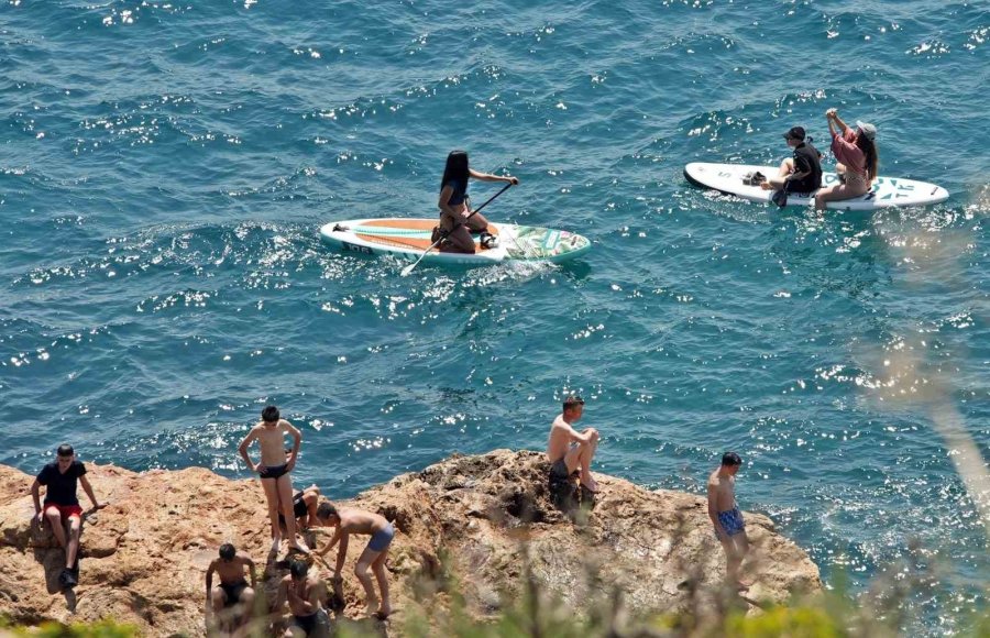 Antalya’da İstanbul’u Aratmayan Tatil Yoğunluğu