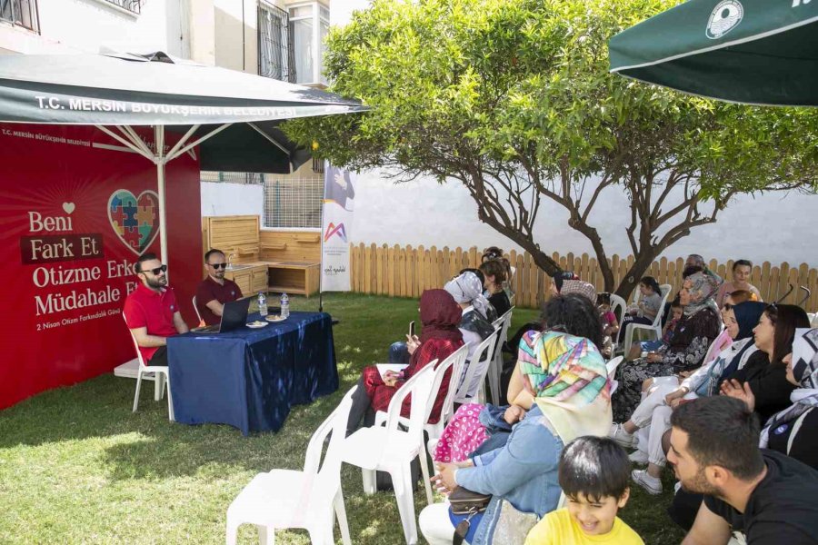 Mersin’de ’otizm Farkındalık Günü’ Etkinliği Düzenlendi