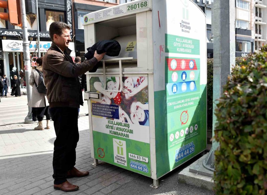 Tepebaşı’nda Tonlarca Atık Kazanca Dönüşüyor