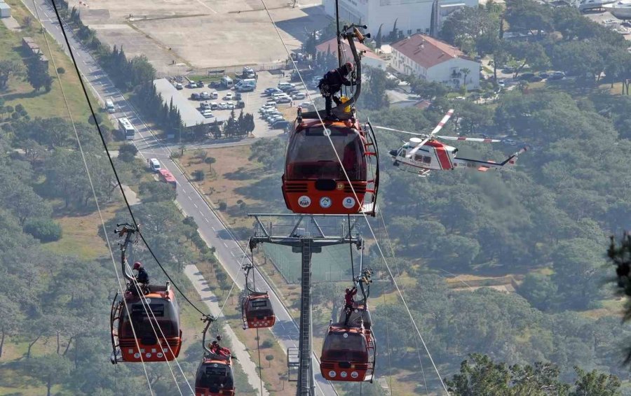 Tünektepe Teleferik Kazasında Şu Ana Kadar 137 Kazazede Kurtarıldı