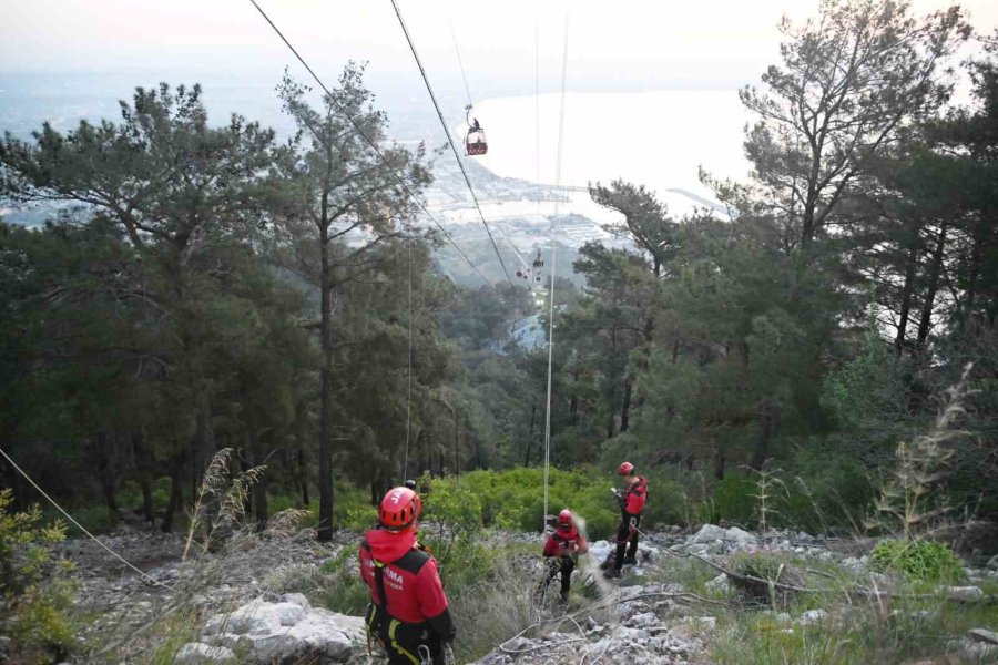 Antalya’da Teleferik Kazasında Heyecanlı Bekleyiş