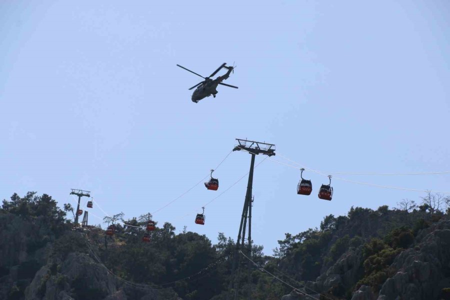 Antalya’da Teleferik Operasyonu 23 Saatte Tamamlandı, 174 Kişi Kurtarıldı
