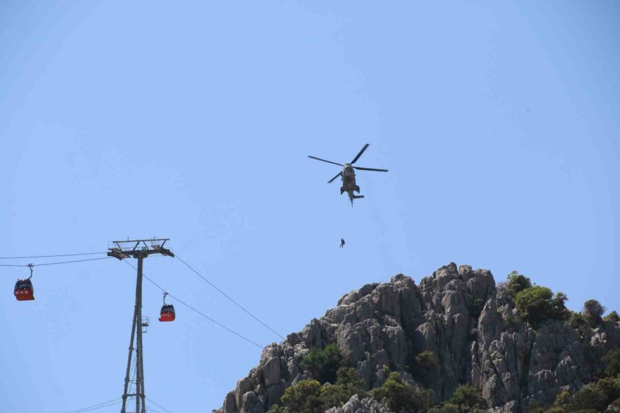 Antalya’da Teleferik Operasyonu 23 Saatte Tamamlandı, 174 Kişi Kurtarıldı