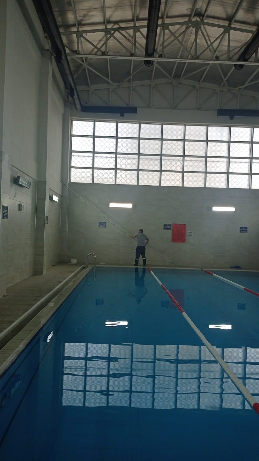 Büyükşehir’den Yüzme Havuzlarına Teknik Bakım Ve Onarım