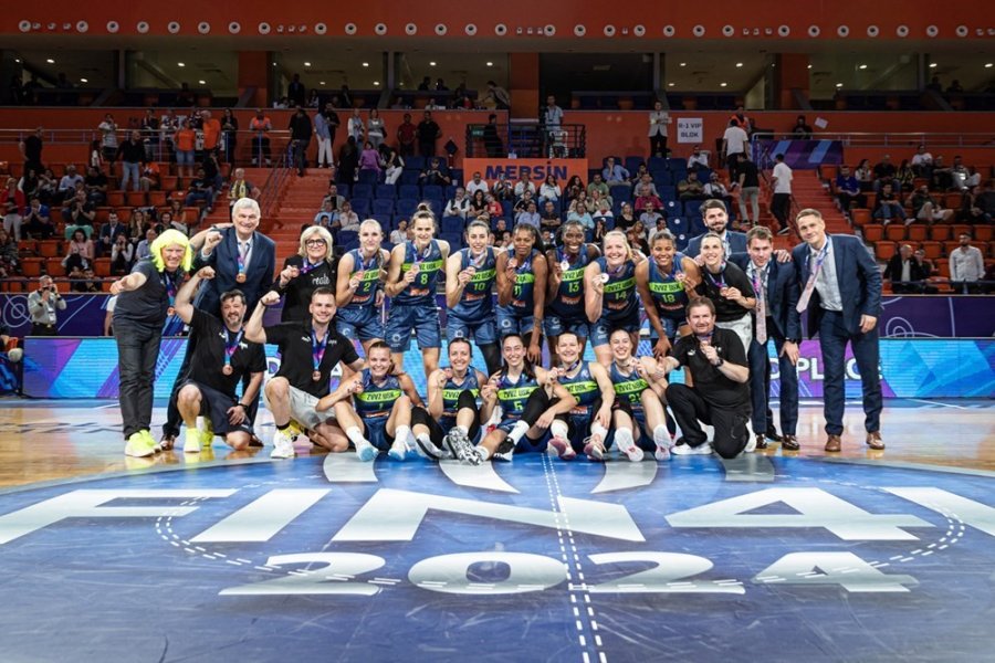 Kadınlar Euroleague: Çbk Mersin: 67 - Usk Praha: 95