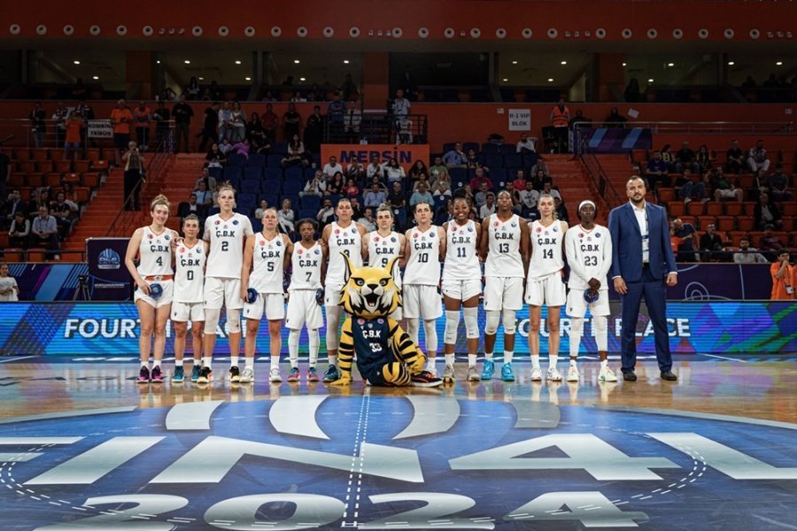 Kadınlar Euroleague: Çbk Mersin: 67 - Usk Praha: 95