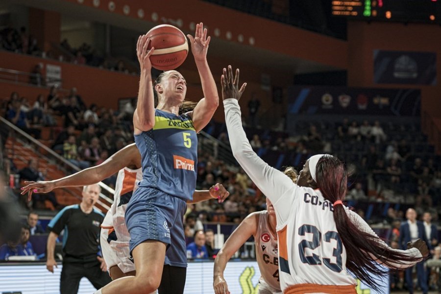 Kadınlar Euroleague: Çbk Mersin: 67 - Usk Praha: 95