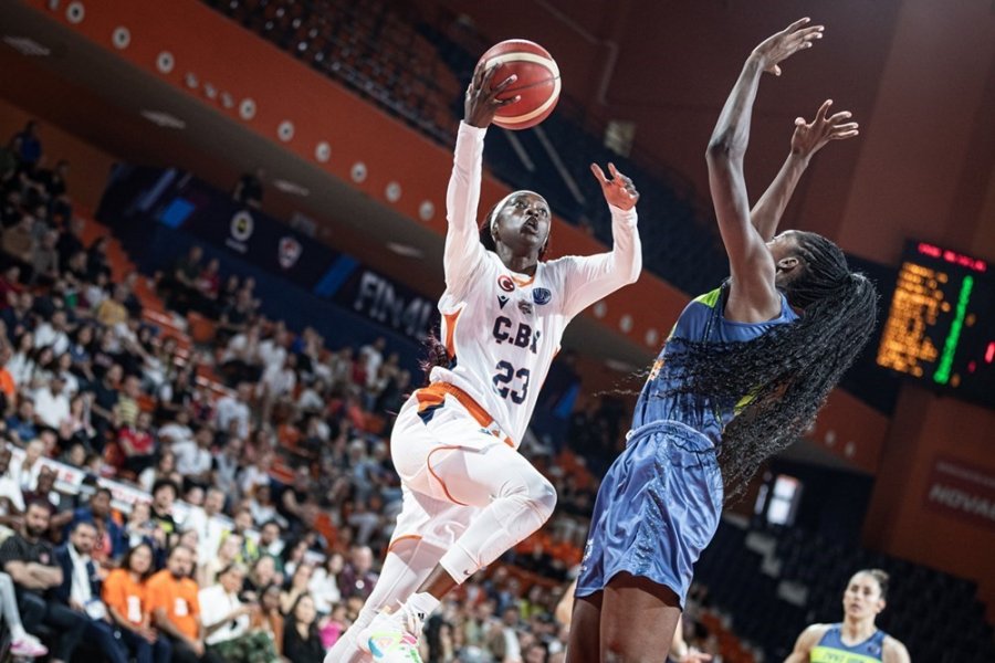 Kadınlar Euroleague: Çbk Mersin: 67 - Usk Praha: 95