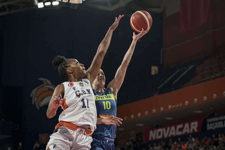 Kadınlar Euroleague: Çbk Mersin: 67 - Usk Praha: 95