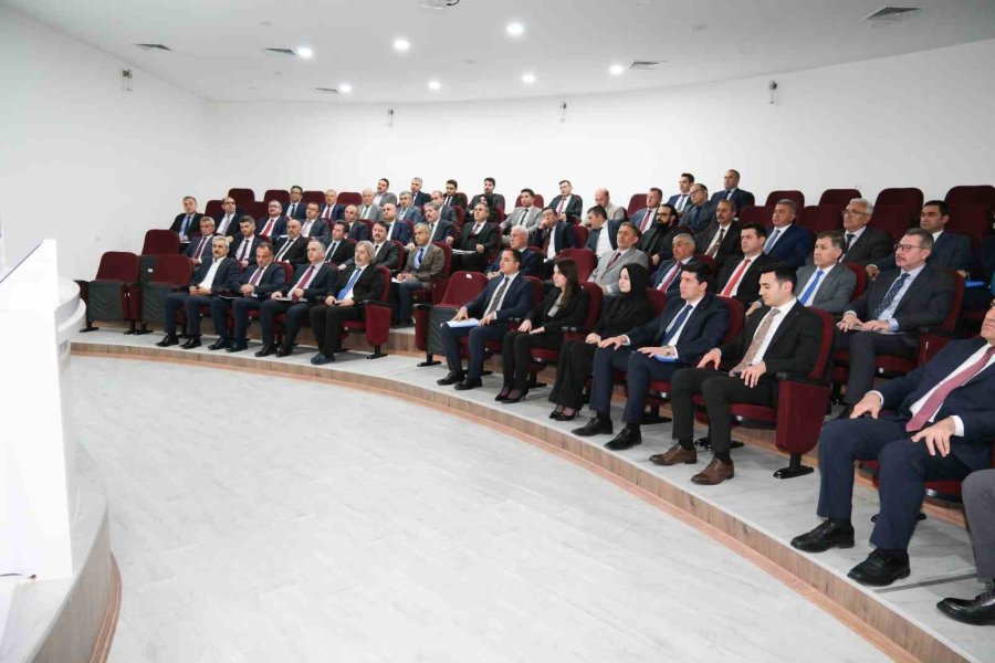 Karaman’da İl Koordinasyon Kurulu Toplantısı Yapıldı