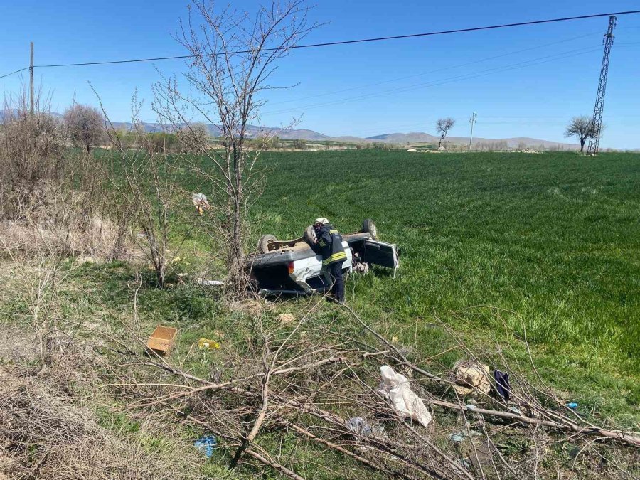 Konya’da Yaşlı Çift Kazada Hayatını Kaybetti