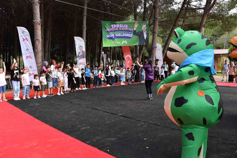 Tarsus Doğa Parkı Ve Gençlik Kampı Bayramda Ziyaretçi Akınına Uğradı