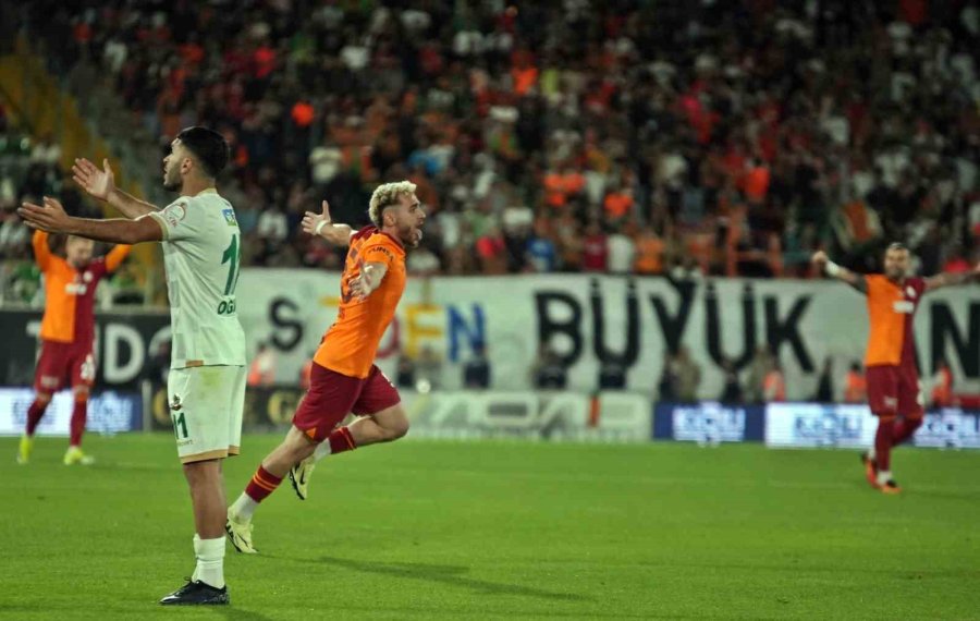 Trendyol Süper Lig: Alanyaspor: 0 - Galatasaray: 4 (maç Sonucu)
