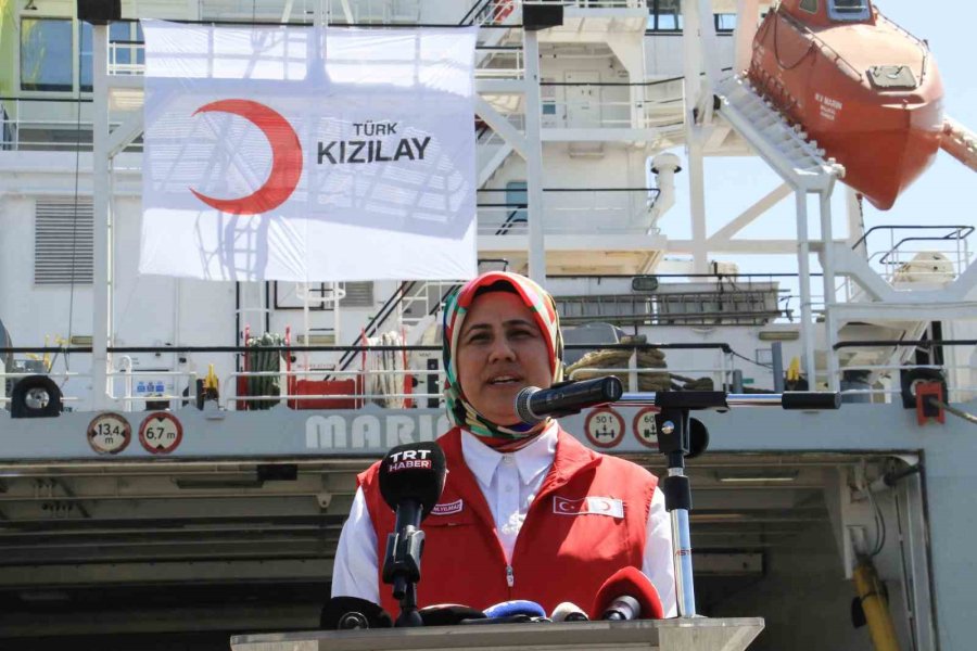 9. "iyilik Gemisi" Gazze’ye Uğurlandı