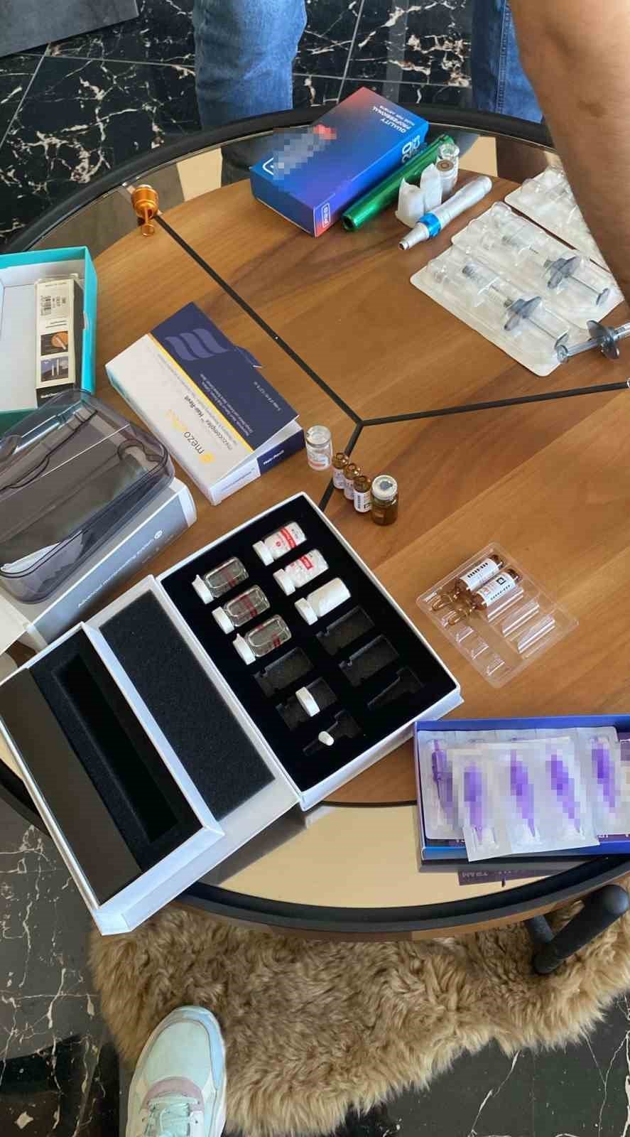 Ruhsatsız Çalıştırıldığı Tespit Edilen Güzellik Merkezine Baskın