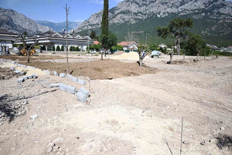 Arslanbucak Mahallesi’nde Yeni Park Yapımına Başladı