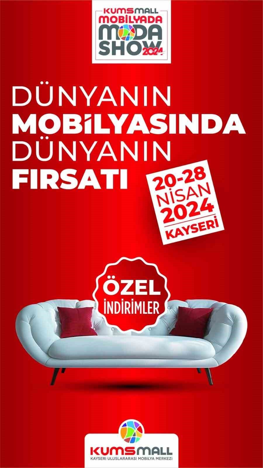 Mobilyada Moda Show 20-28 Nisan’da Fırsatlarla Birlikte Geliyor