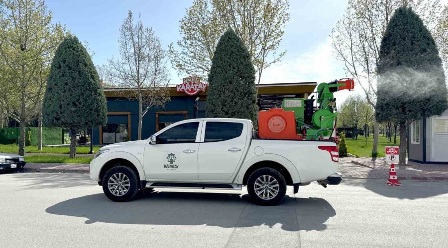 Karatay Belediyesi Larva İlaçlama Çalışmalarına Başladı