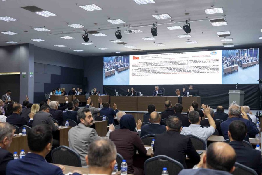 Mersin Büyükşehir Belediyesinin 2023 Yılı Faaliyet Raporu Kabul Edildi