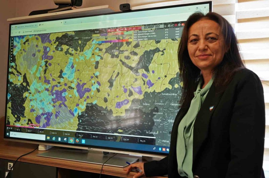 Antalya’da Düşen Sıcaklık Bile Mevsim Normalleri Üzerinde Seyrediyor