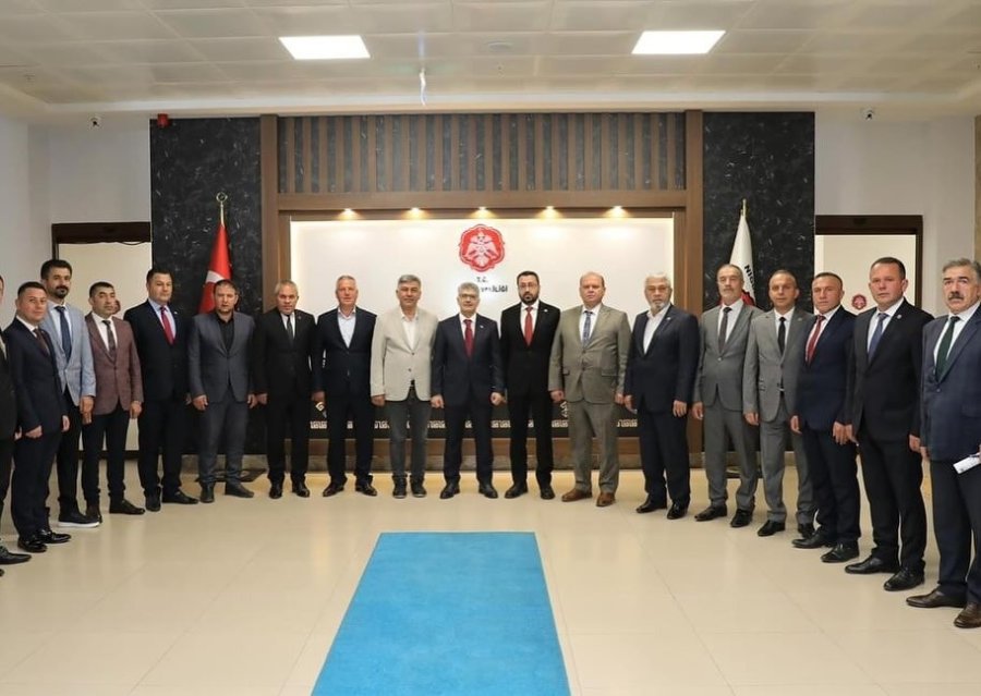 Niğde İl Genel Meclisi Üyelerinden Vali Çelik’e Ziyaret