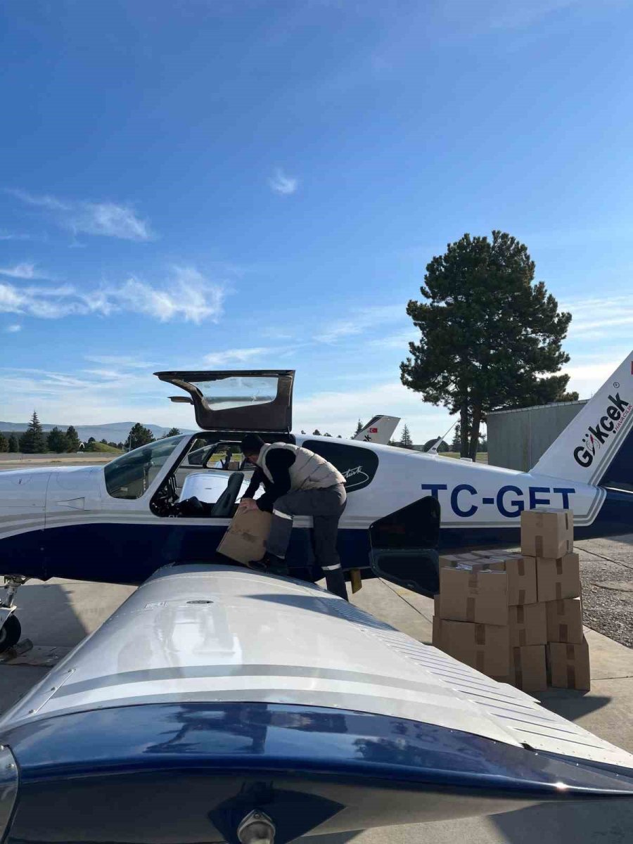 Eskişehir’de Yaban Hayvanlarına Havadan Kuduz Aşılaması Yapıldı