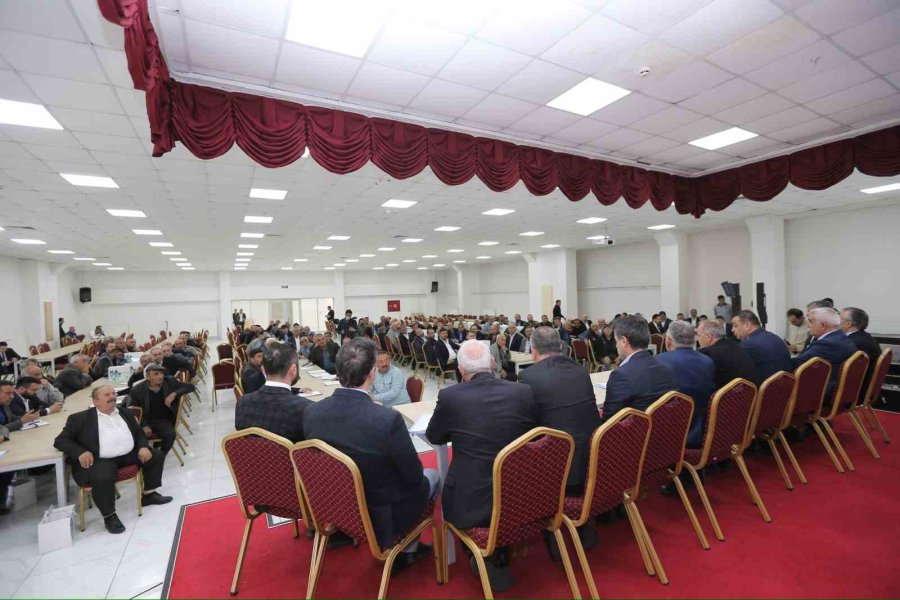 Büyükkılıç’tan Pınarbaşı’nda Muhtarlar Zirvesi