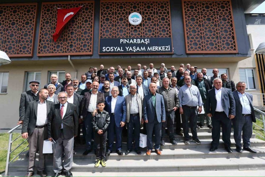 Büyükkılıç’tan Pınarbaşı’nda Muhtarlar Zirvesi