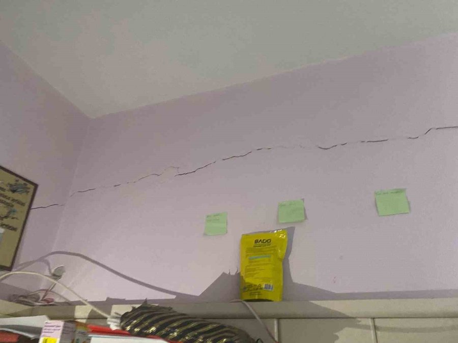 Tokat Depreminde Kayseri’deki Evde Hasar İddiası