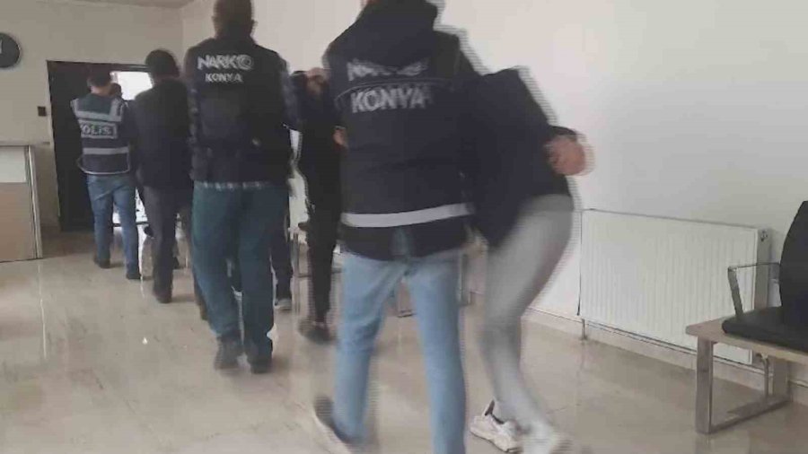 Konya Polisinden Narkotik Operasyonu: 7 Gözaltı