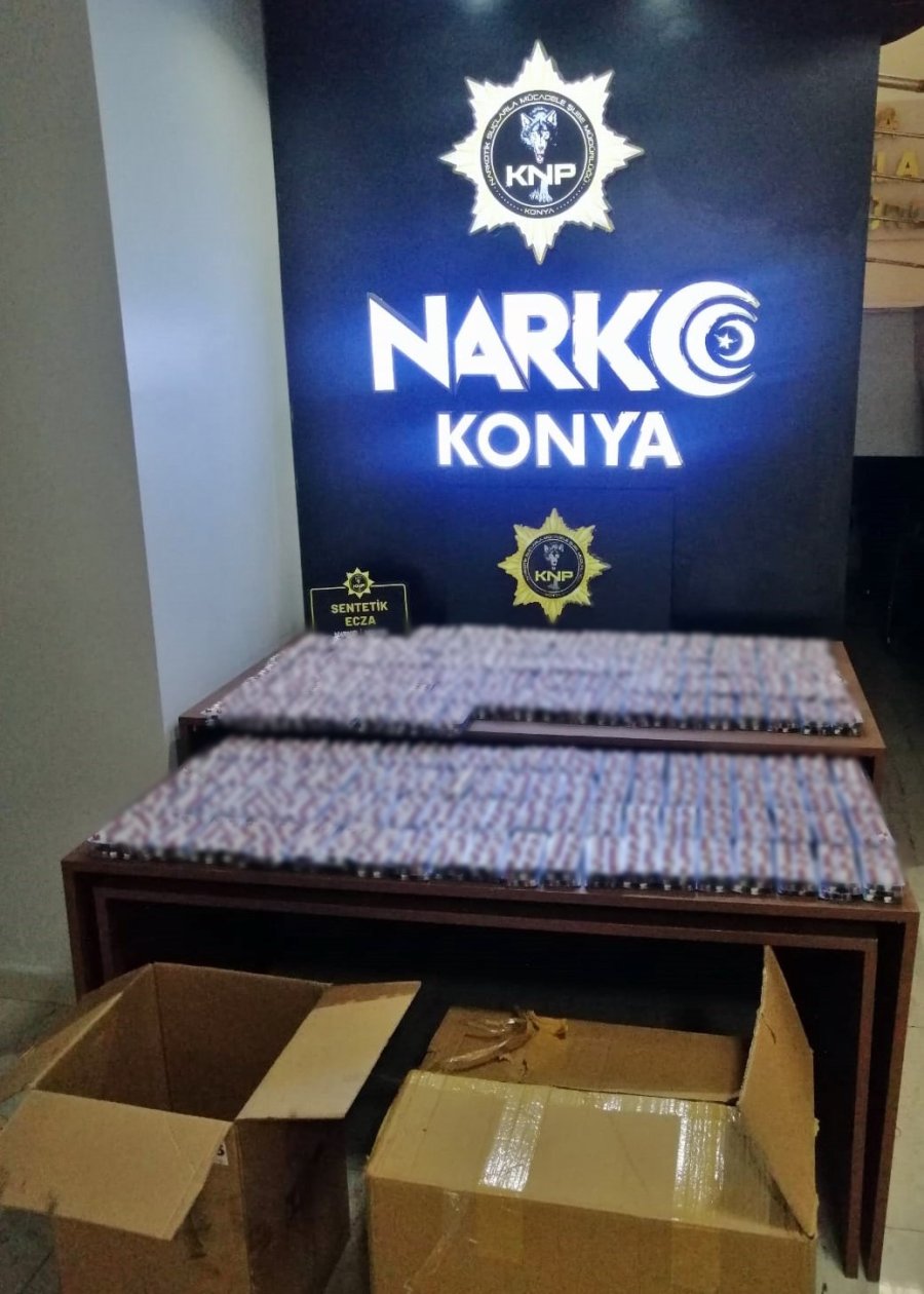 Konya Polisinden Narkotik Operasyonu: 7 Gözaltı